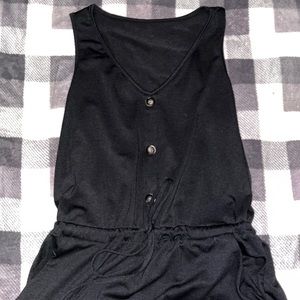 Black summer dress